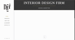 Desktop Screenshot of designenvironments.com
