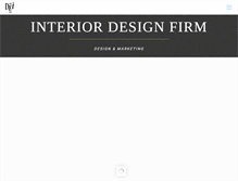 Tablet Screenshot of designenvironments.com
